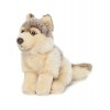 WWF - Porte-Clefs Peluche Loup - Hauteur 10cm