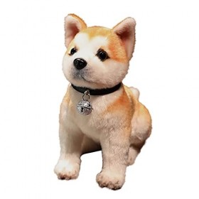 Peluche Shiba Inu, Simulation Chien Peluche Jouets, Doudou Poupée en Peluche, Bébé Première Poupée, Coussin en Peluche de Can