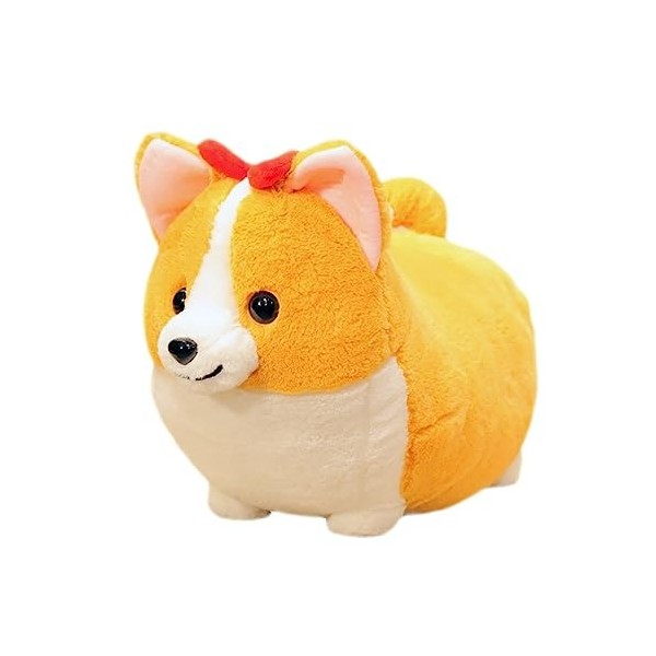 Toyvian Poupée Corgi Oreiller en Peluche pour Chien Animal en Peluche Chiot Jouet Corgi Jouet en Peluche pour Chiens Bébé Cor