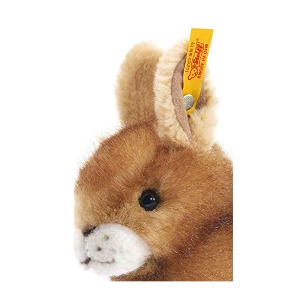 Steiff - 80081 - Peluche - Hoppel - Lapin - Marron - 14 cm