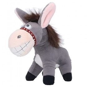 Âne en Peluche,âne en Peluche Mignon Doux en Peluche Noël âne en Peluche Doux Mignon Grandes Dents Confortable âne en Peluche