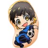 Sonsoke Seishiro Nagi Oreiller en peluche pour décoration dHalloween, danniversaire Bleu 45 cm