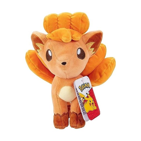 Pokemon Peluche Vulpix Goupix 20 cm – Jouet Nouvelle Vague 2022 – Peluche Licence Officielle