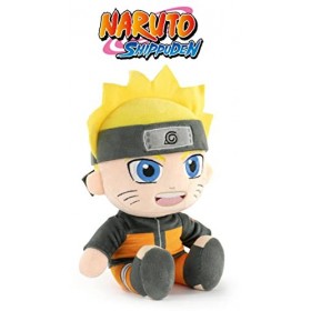 NARUTO, Peluche de 25 cm, Peluche, Peluche du Personnage du Film, Jouet pour Enfants dès 0 Ans, GIOCHI PREZIOSI, NAR00