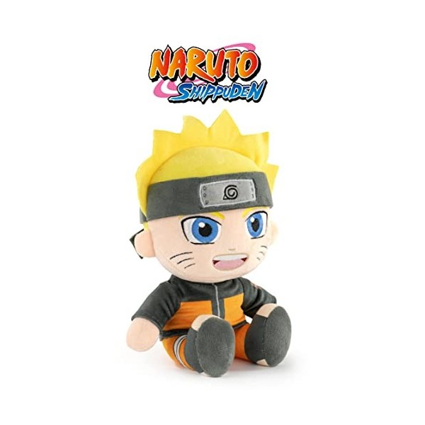 NARUTO, Peluche de 25 cm, Peluche, Peluche du Personnage du Film, Jouet pour Enfants dès 0 Ans, GIOCHI PREZIOSI, NAR00