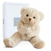 Histoire dOurs - Peluche Ours - Beige - 25 cm - Collection Calinours - Peluche Ourson Mignonne et Douce - Avec Boite Cadeau