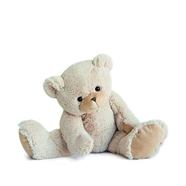 Histoire dOurs - Peluche Ours - Beige - 25 cm - Collection Calinours - Peluche Ourson Mignonne et Douce - Avec Boite Cadeau
