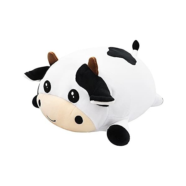Peluche Vache Peluche Coussin Kawaii Vache en Peluche Geante Jouet Vache Enfant Doux En Peluche Oreiller Jouet Vache Animal é