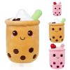 Bubble Tea Kawaii, Bubble Tea Peluche, Jouet en Peluche Bubble, Jouet en Peluche Boba Doux, Peluche Boba Tea, Oreiller en Pel