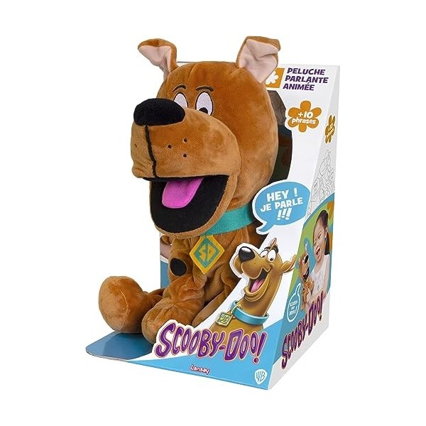 Scooby Doo! - Peluche Parlante animée - Marionnette - Electronique junior - Dès 5 ans - Lansay