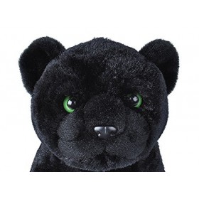 Wild Republic - 19414 - Cuddlekins - Peluche Jaguar - 30 cm - Noir