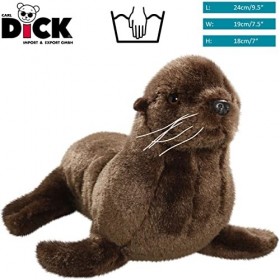 Carl Dick Peluche Lion de mer, Otarie de Californie 24cm 2926