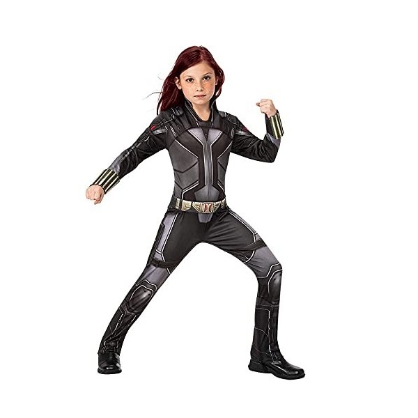 Rubies - AVENGERS officiel -Déguisement classique Black Widow, S 3-4 Ans 