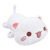 Fortunings JDS Peluche Chat Coussin Animal Coussin Moelleux Oreillers en Peluche en Minou Poupée Confort Jouets Coussins Pel