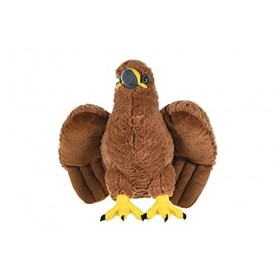 Wild Republic Cuddlekins Aigle en Or, Animal en Peluche, 30 cm, Cadeau pour Bébés, Peluche Écologique, Rembourrage Fabriqué à