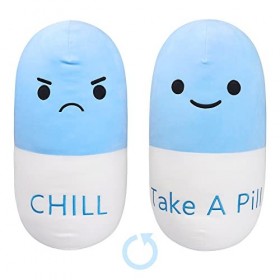 Fortunings JDS Grand Oreiller en Peluche Oreiller en Peluche Long Oreiller à Câliner Peluche Kawaii Oreiller en Peluche, Des