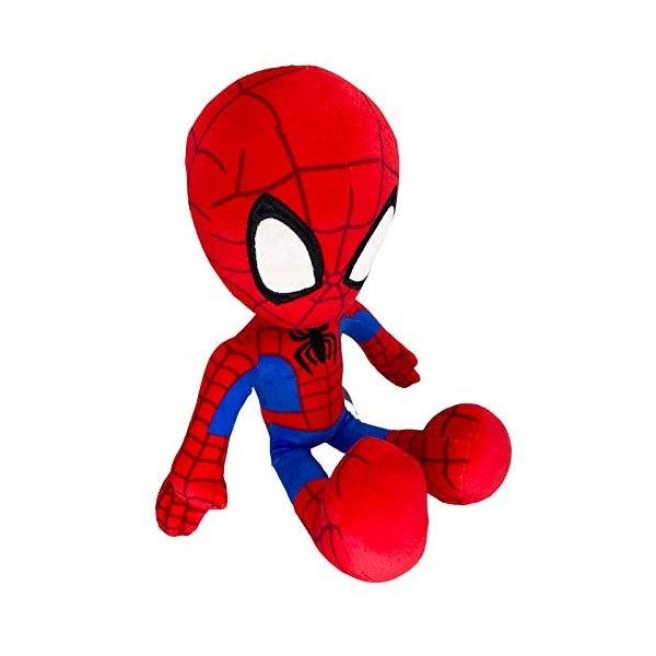 WKxinxuan Peluche Spider, Figurine en Peluche Spider, Poupée Douces Spider Debout 33 cm, Rouge Peluche Cadeau pour Convient a