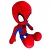 WKxinxuan Peluche Spider, Figurine en Peluche Spider, Poupée Douces Spider Debout 33 cm, Rouge Peluche Cadeau pour Convient a