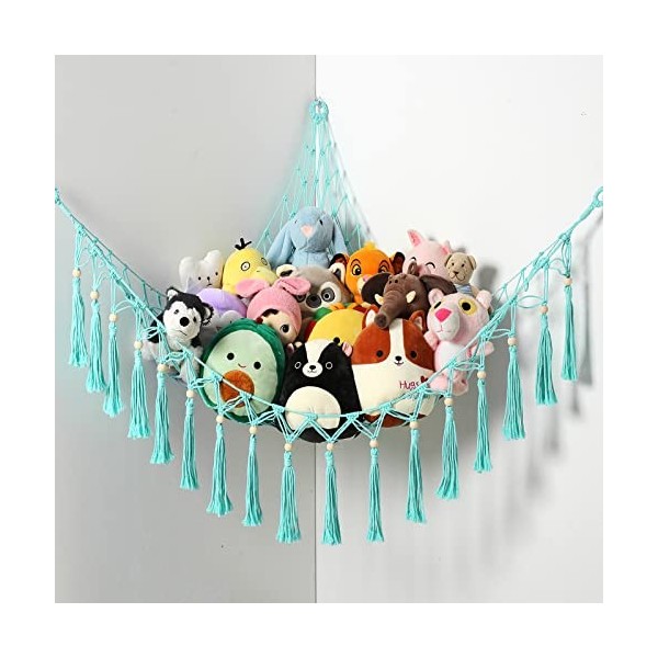 Jouet Hamac pour Animaux en Peluche Hamac en Rangement Peluche Rangement Jouet Ours en Peluche Hamac De Rangement Peluche Fil