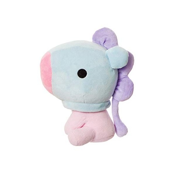 Aurora, 61372 BT21 Poupée Assise bébé Mang 20,3 cm en Peluche, Bleu et Violet