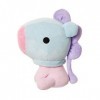 Aurora, 61372 BT21 Poupée Assise bébé Mang 20,3 cm en Peluche, Bleu et Violet