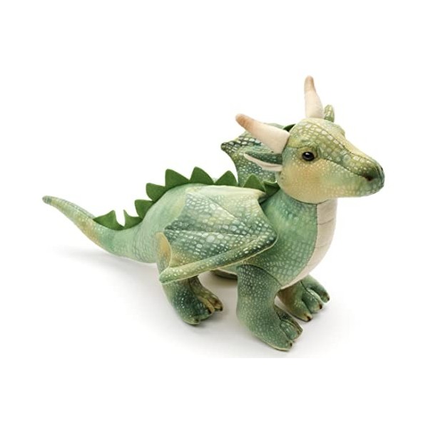 Uni-Toys - Dragon Vert - 26 cm Longueur - Peluche - Peluche - Doudou