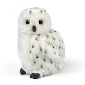 Living Nature Peluche Harfang des neiges Moyen 18cm 