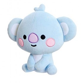 Aurora, BT21-Produit Officiel-Baby Koya Assis-20,3 cm-Peluche-Bleu, 61371