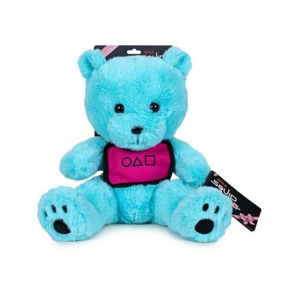 NETFLIX- Teddy Bear Blu Peluche, 162589, Multicolore