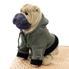 Katutude Simulation Peluche Chien, Chien en Peluche Mignon Doux Et Réaliste Jouet Chien en Peluche Oreiller Animaux en Peluch