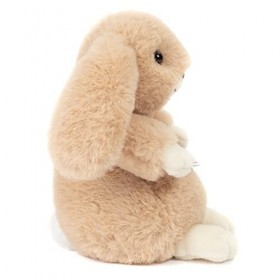 Teddy Hermann 93938 Peluche en Forme de Lapin Milla Beige 17 cm