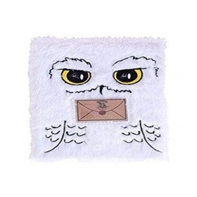 Carnet de notes en peluche Harry Potter Hedwig A5