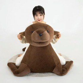 Taille Géante en Peluche Lion De Mer Jouets en Peluche Belle Lion De Mer Coussin Mignon en Peluche Pendentif Décoration À La 