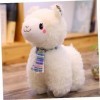 ibasenice Poupée Dalpaga Figure Dalpaga Poupées De Lama Doux Poupée danimaux en Peluche Coussin Animal en Peluche Jouet Bé