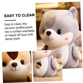 NOLITOY 2 Pièces Poupée Cadeaux De Raton Laveur Chiffres De Raton Laveur Peluches Animal en Peluche Raton Laveur Jouet en Pel