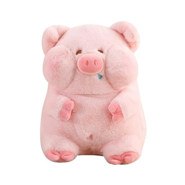 GagaLu Cochon Mignon Jouet en Peluche Peluche Animal Cochon Poupée Doux Jouet en Peluche Oreiller Coussin Confort Anniversair