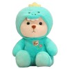 EacTEL Cochon Dinosaure Ours en Peluche Jouet en Peluche Robe De Bande Dessinée Lapin Ours en Peluche Jouet Enfants Anniversa