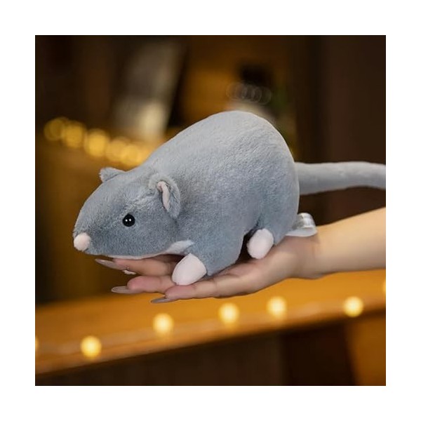 NOpinz Mignon Doux en Peluche Souris poupée en Peluche Souris Peluche Animal Jouet Enfants Jouet Mascotte décoration Cadeau 3