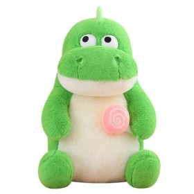 Animal Peluche Dinosaure Peluche Jouet en Peluche Réaliste Dragon Poupée Gras Rond Sommeil Oreiller Coussin Arrière Coussin B