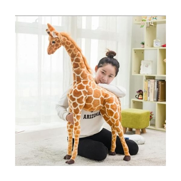 Taille Géante Girafe Jouets en Peluche Mignon Animal en Peluche Doux Girafe Poupée Cadeau D’Anniversaire Enfants Jouet 35cm 1