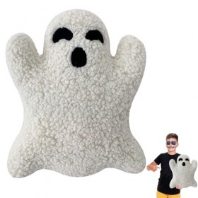 Peluche fantôme 40 cm - Décoration dHalloween - Peluche - Peluche Kawaii fantôme - Pour enfants, filles et garçons