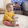 Bright Starts Hug-a-bye, Baby Elephant, jouet musical et animal en peluche, sucette douce à deux modes, nouveau-né +