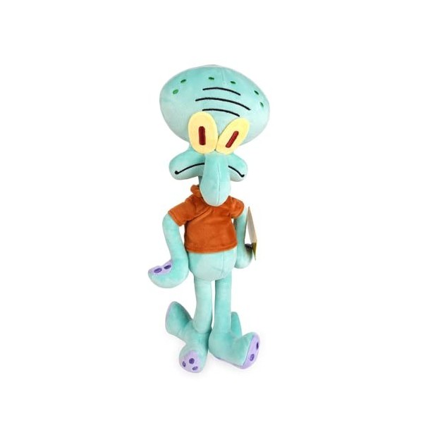 IRAS 40Cm Bob L’Éponge Kawaii Squidward Tentacules Poupée en Peluche Bob Peluche Jouets Dessin Animé Bob Patrick Star Peluche