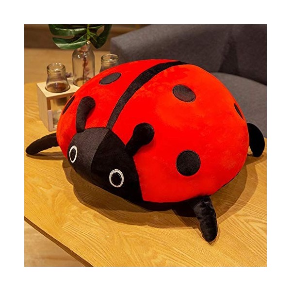 PECLO 40-80 cm Kawaii en Peluche Coccinelle Coccinelle Insecte Tenir poupée Oreiller Coussin Enfants Cadeau danniversaire Ca