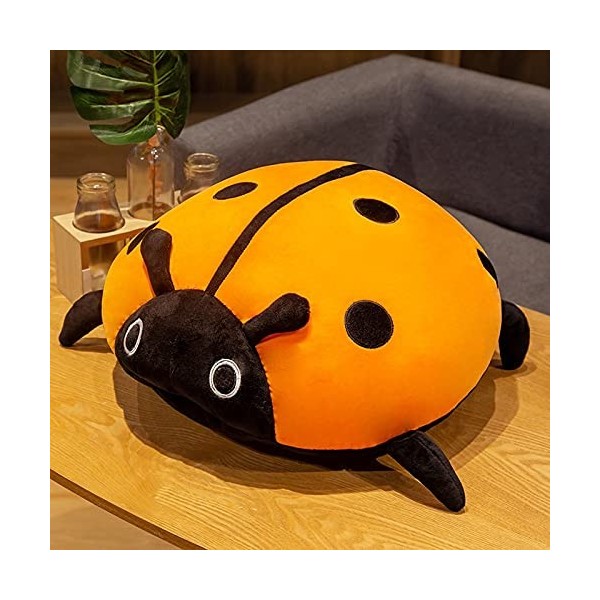 PECLO 40-80 cm Kawaii en Peluche Coccinelle Coccinelle Insecte Tenir poupée Oreiller Coussin Enfants Cadeau danniversaire Ca