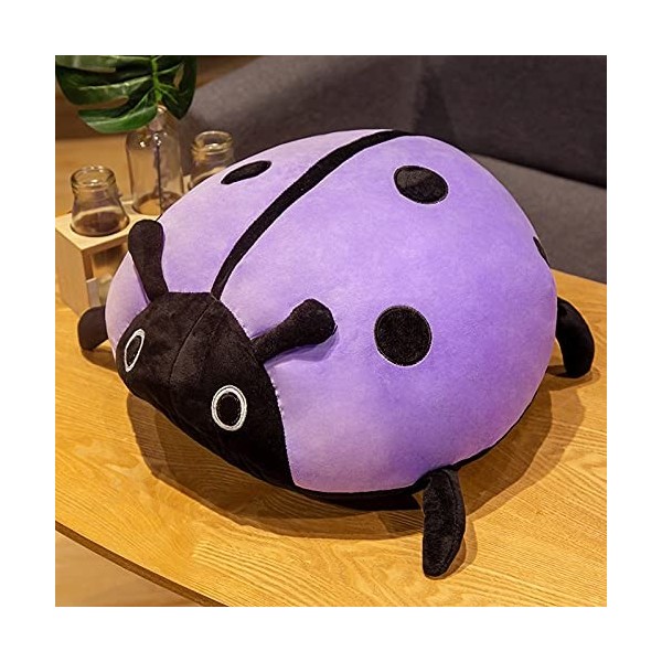 PECLO 40-80 cm Kawaii en Peluche Coccinelle Coccinelle Insecte Tenir poupée Oreiller Coussin Enfants Cadeau danniversaire Ca