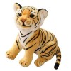 ISAKEN Adorable poupée tigre en peluche de 33 cm, oreiller en peluche douce pour enfants, décoration dintérieur, cadeau dan