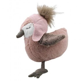 Wilberry Snuggles Oiseau Peluche, Rose