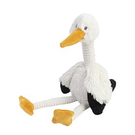 Happy Horse Peluche Cigogne Musicale - Sky - 30 cm