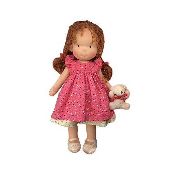 Aibyks Astoria Figure Doll FR poupée Waldorfs Faite à la Main FR Ensemble Complet vêtements en Peluche Dessin animé en A